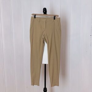 Classic cropped THEORY camel pants